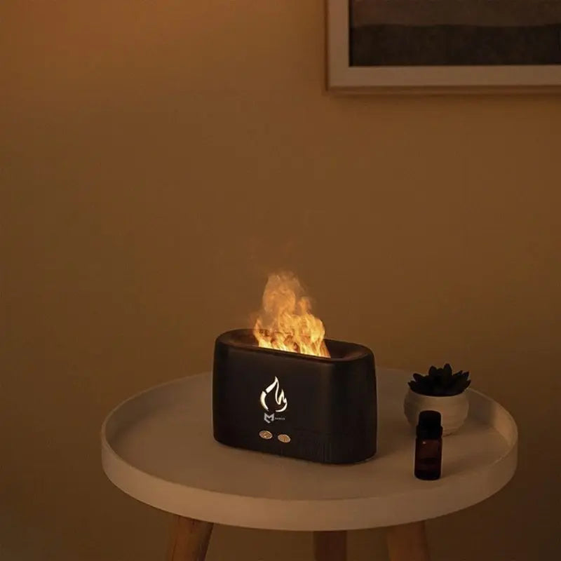 UmiFire - Difusor de Aromas Ultrassônico com Simulador de Chamas
