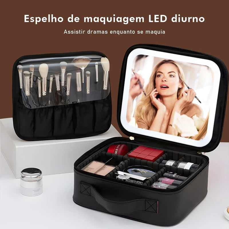 GlamBox – Maleta e Organizador de Maquiagem
