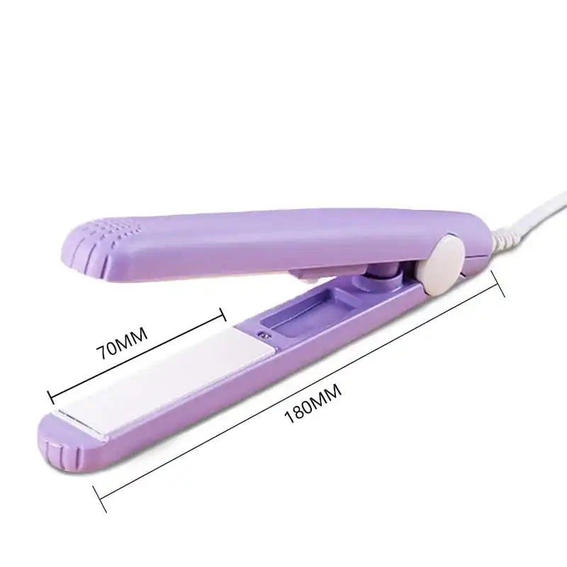MINI PRANCHA DE CABELO PORTÁTIL BIVOLT - MiniGlam